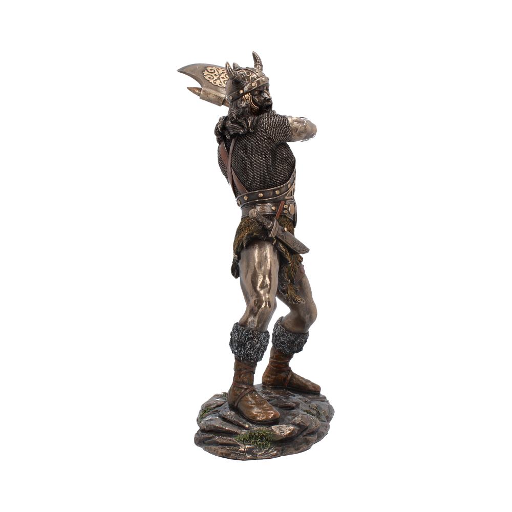 Berserker Bronze Medium Warrior Figurine with Axe | Viking | Odin