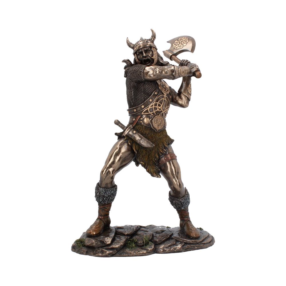 Berserker Bronze Medium Warrior Figurine with Axe | Viking | Odin