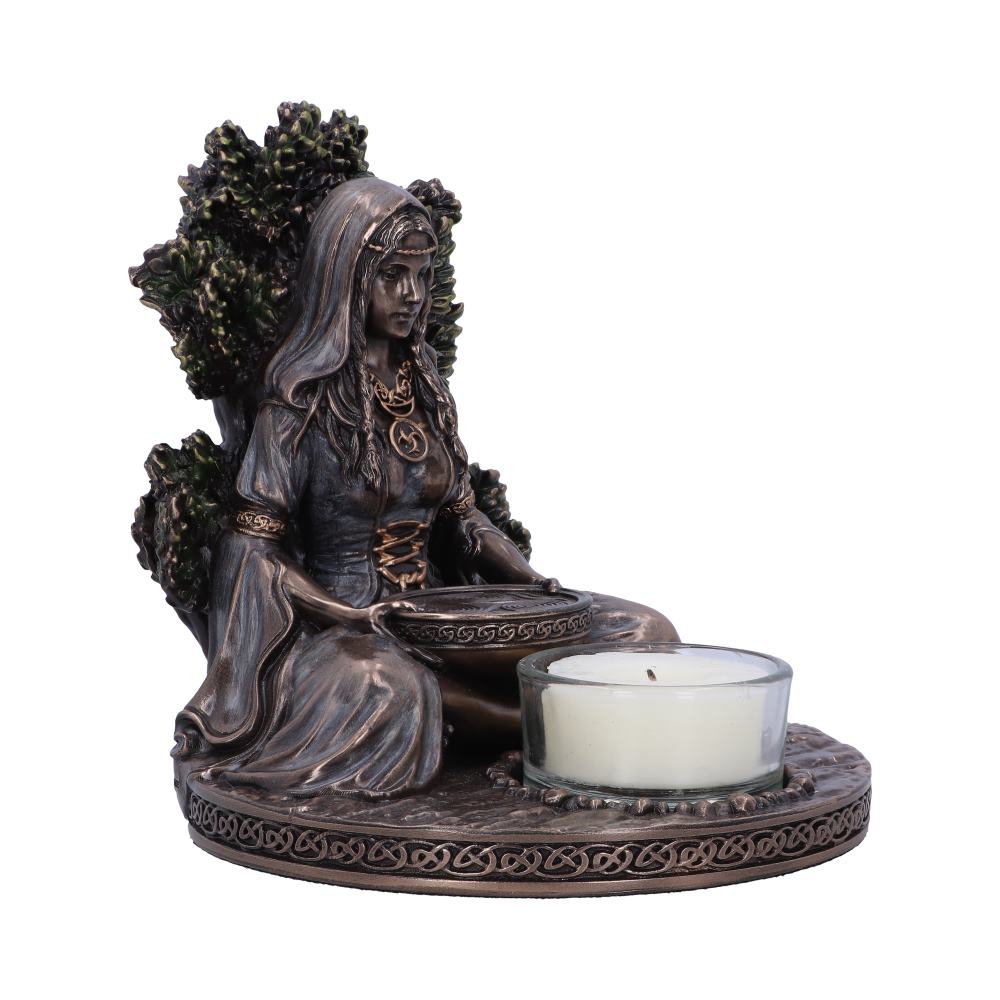 Danu Tealight Holder | Irish goddess Candle Holder | Celtic Mythology