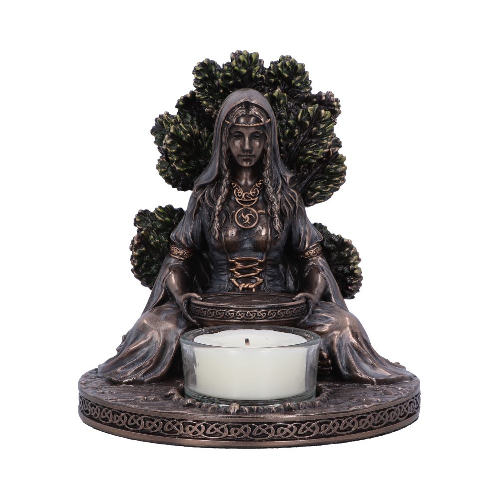 Danu Tealight Holder | Irish goddess Candle Holder | Celtic Mythology