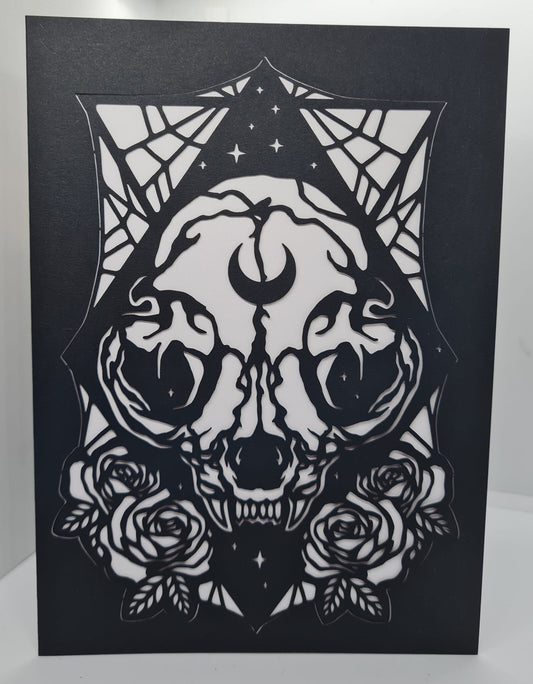 The Sacrifice Card | The Altar | Paper Cut | Birthday Card