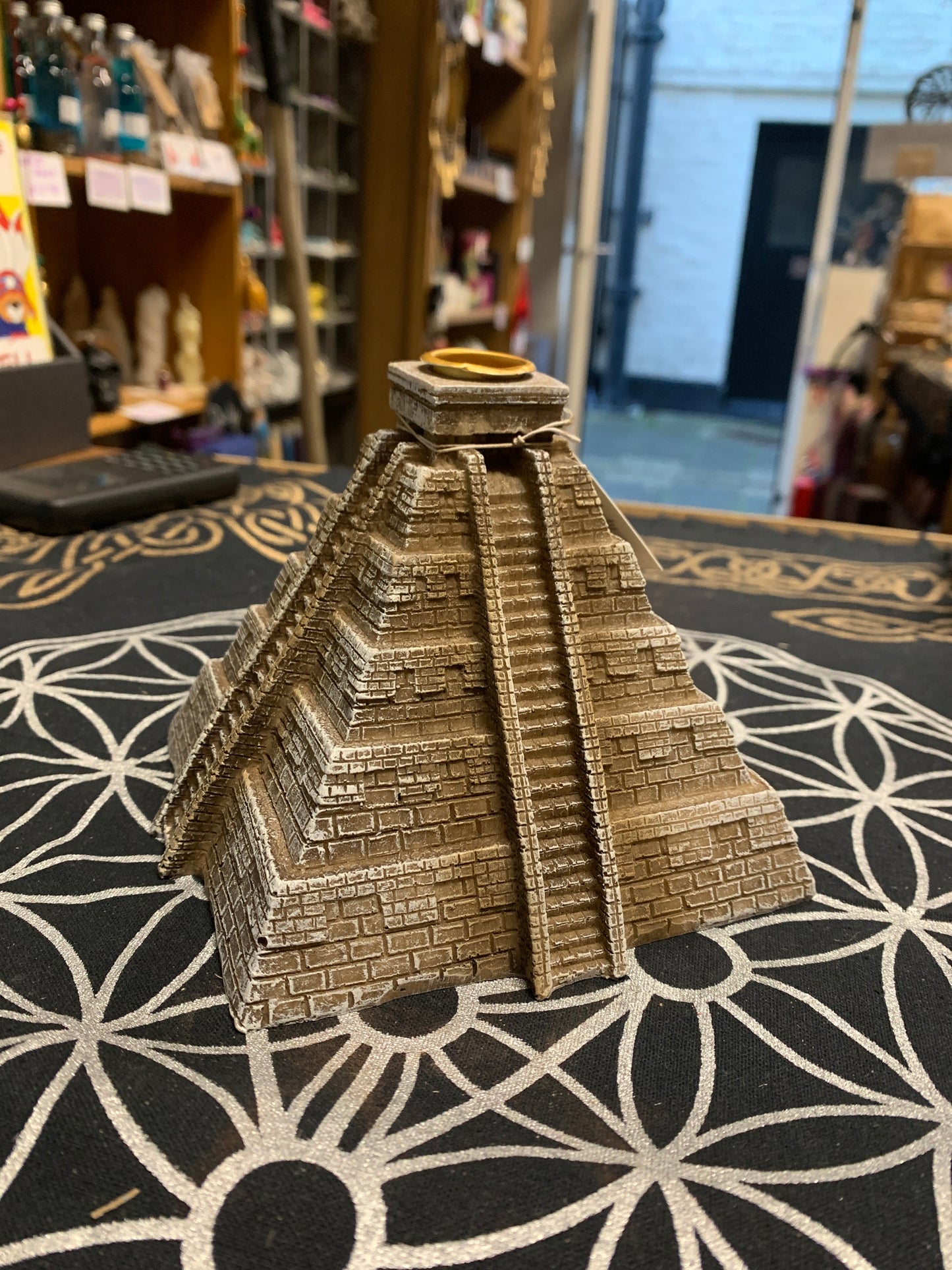 Aztec Backflow Incense Burner | Pyramid | Home Fragrance