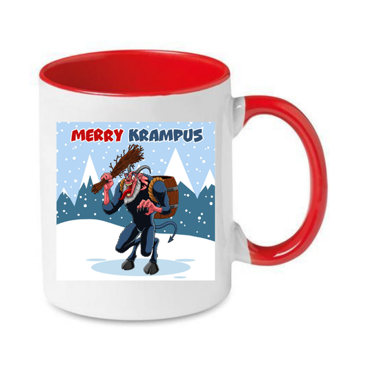 Merry Krampus Mug | Christams Gift | Yule| Coffee Mug