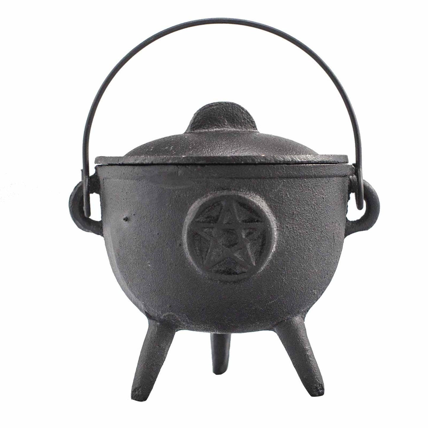 Cast Iron Cauldron with Pentagram | 11x13cm | Witch Altar | Spell Work