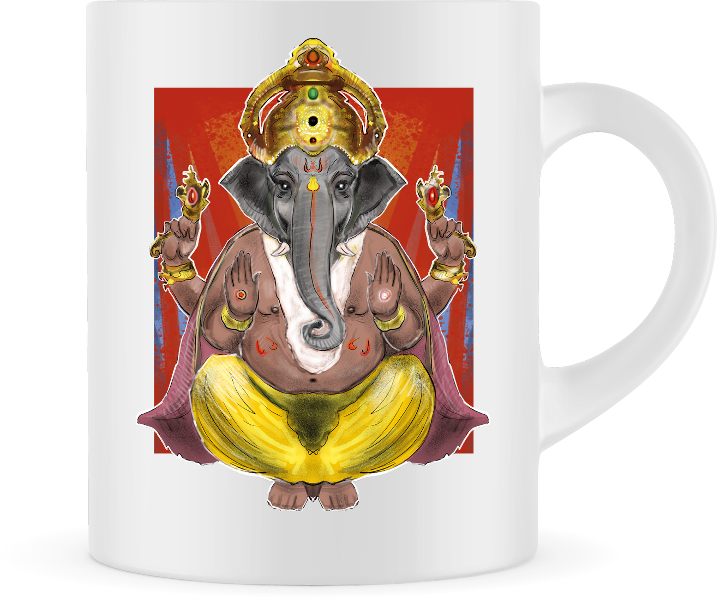 Ganesh Mug | Ganesh Lord of Fortune | Coffee Mug | Tea Mug