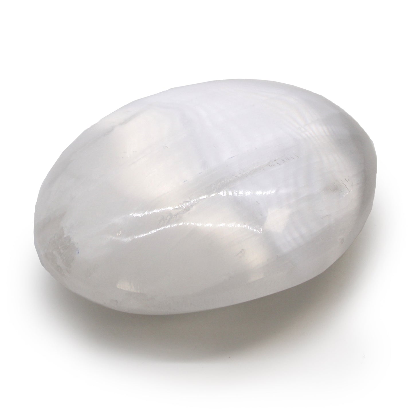 Selenite Palm Stone | 6.5 cm | Metaphysical | Crystal Healing