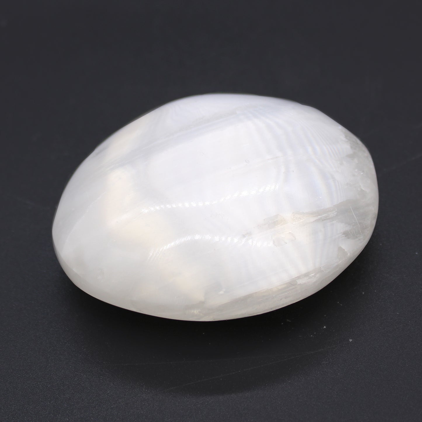 Selenite Palm Stone | 6.5 cm | Metaphysical | Crystal Healing