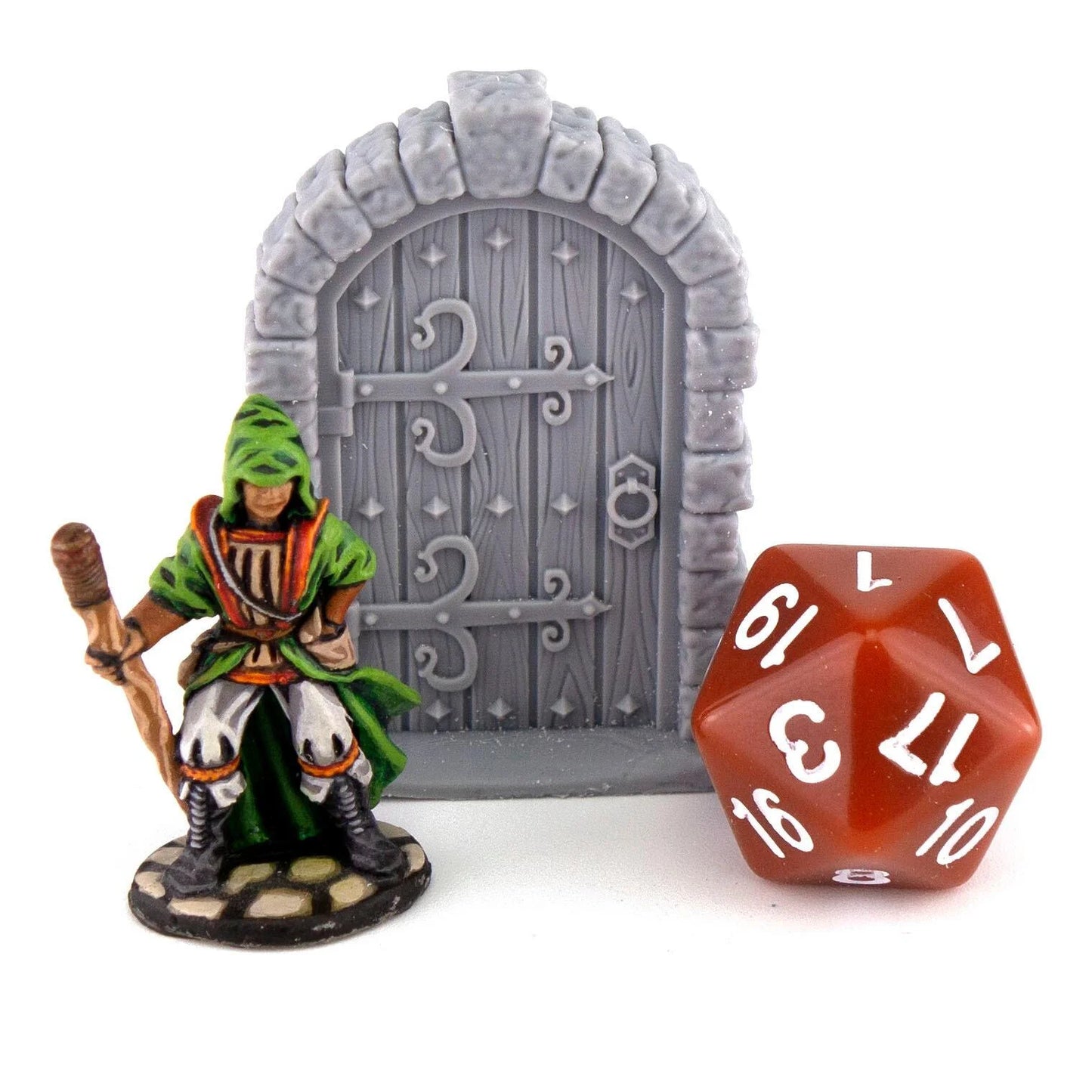 Dungeon and Dragon Scenery | Dungeon Scatter  |Doors x 5 | RPG Scenery | Legend Games