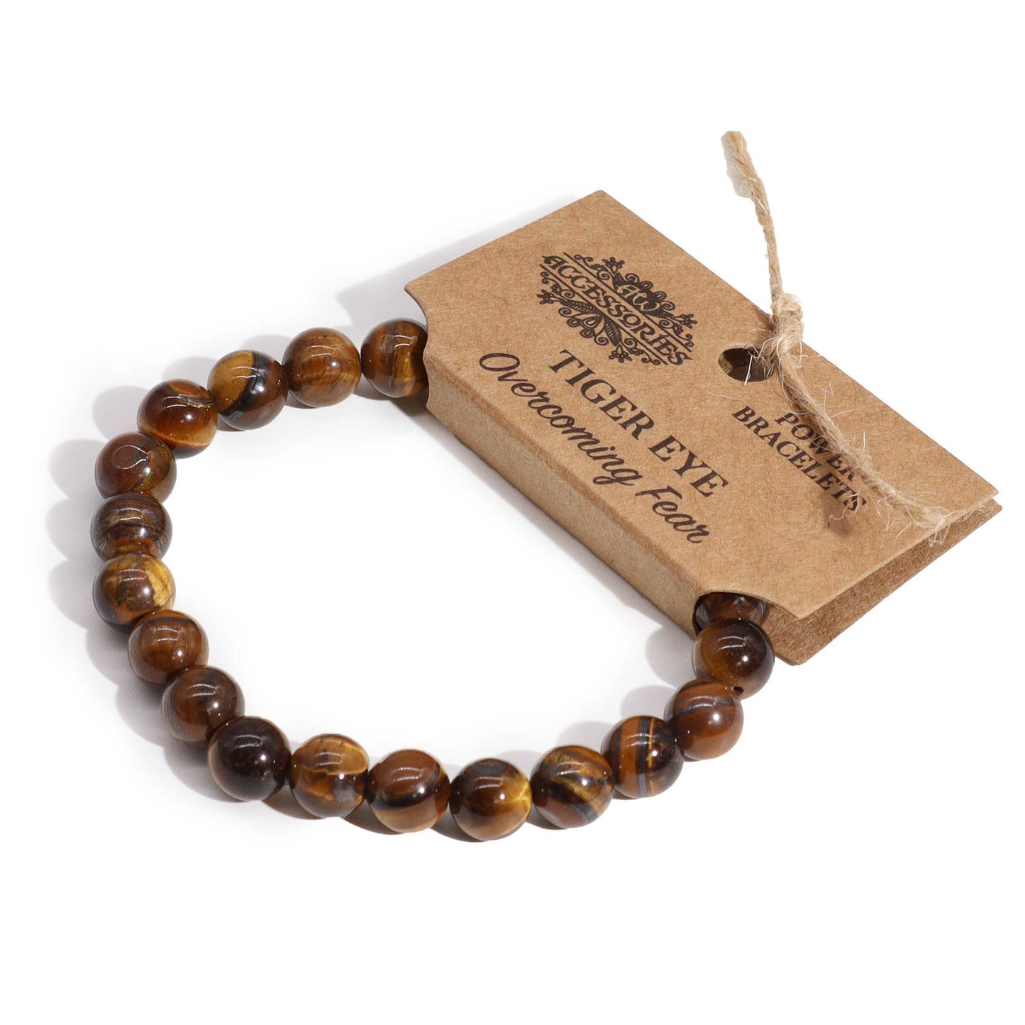 Power Bracelet Tiger Eye | Crystal Bracelet | Gemstone Jewellery