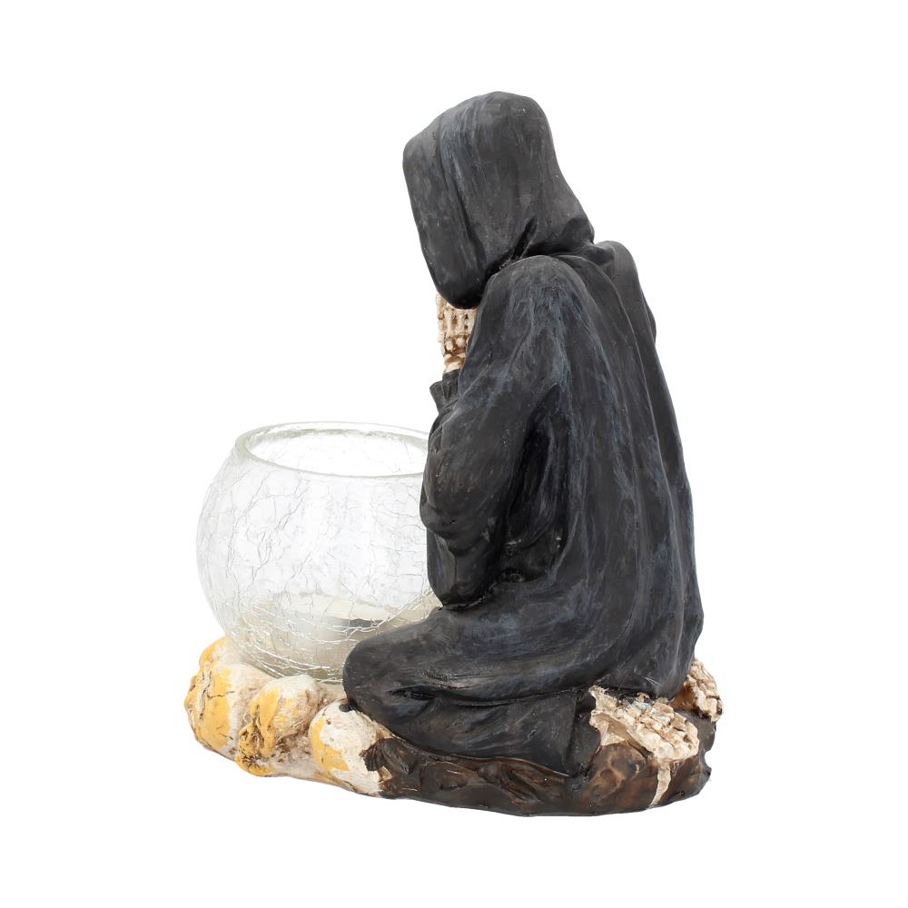 Reapers Prayer Candle Holder | 19.5cm | Tealight Candle Holder | Gothic Holder