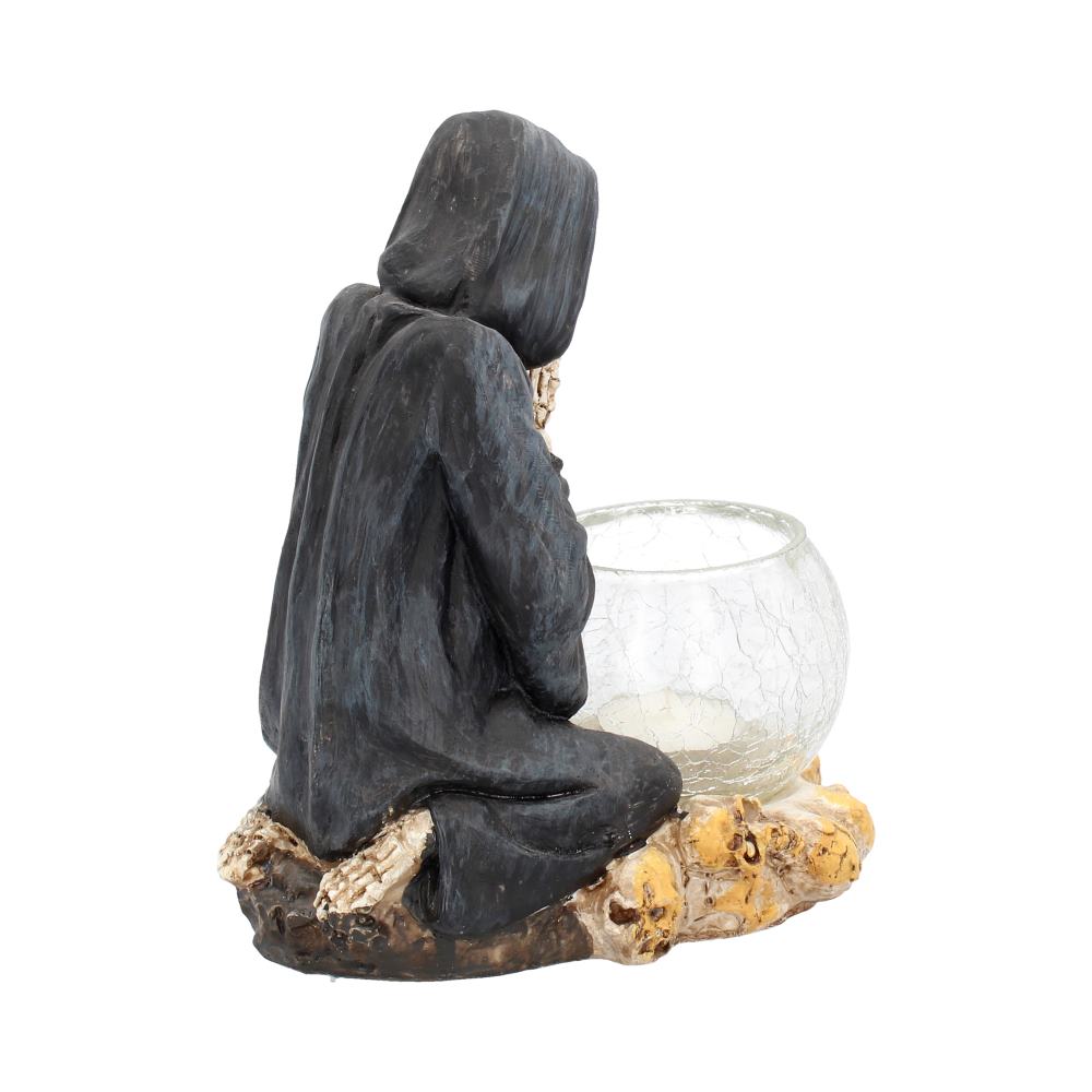 Reapers Prayer Candle Holder | 19.5cm | Tealight Candle Holder | Gothic Holder