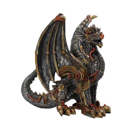 Dragon Protector Mechanical Dragon Figure | Steampunk | 20cm
