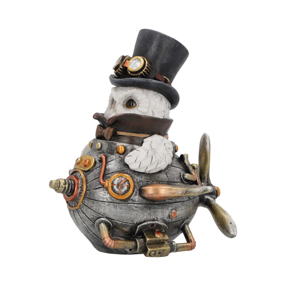 Avian Invention Steampunk Owl Figurine | 14.5cm | Steampunk Decor