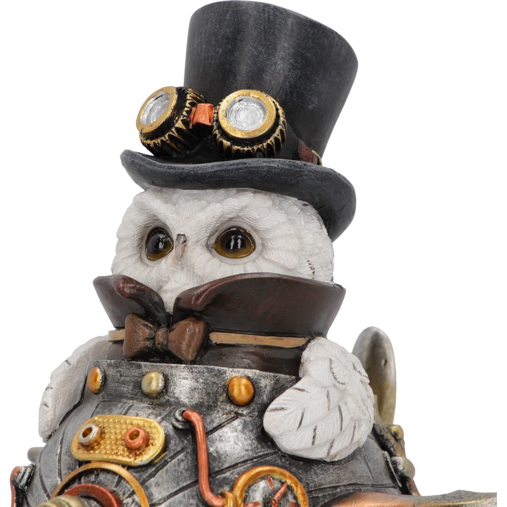 Avian Invention Steampunk Owl Figurine | 14.5cm | Steampunk Decor