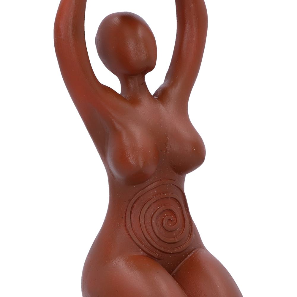 Spiral Goddess Tribute Backflow Incense Burner | 18cm | Altar