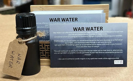 War water | Spell reagent | Spell Casting | Witchcraft | Altar